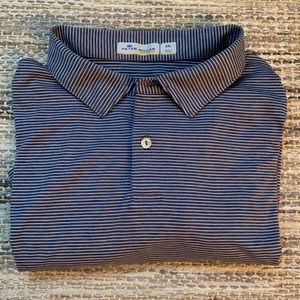 Peter Millar Featherweight Shot Sleeve Polo